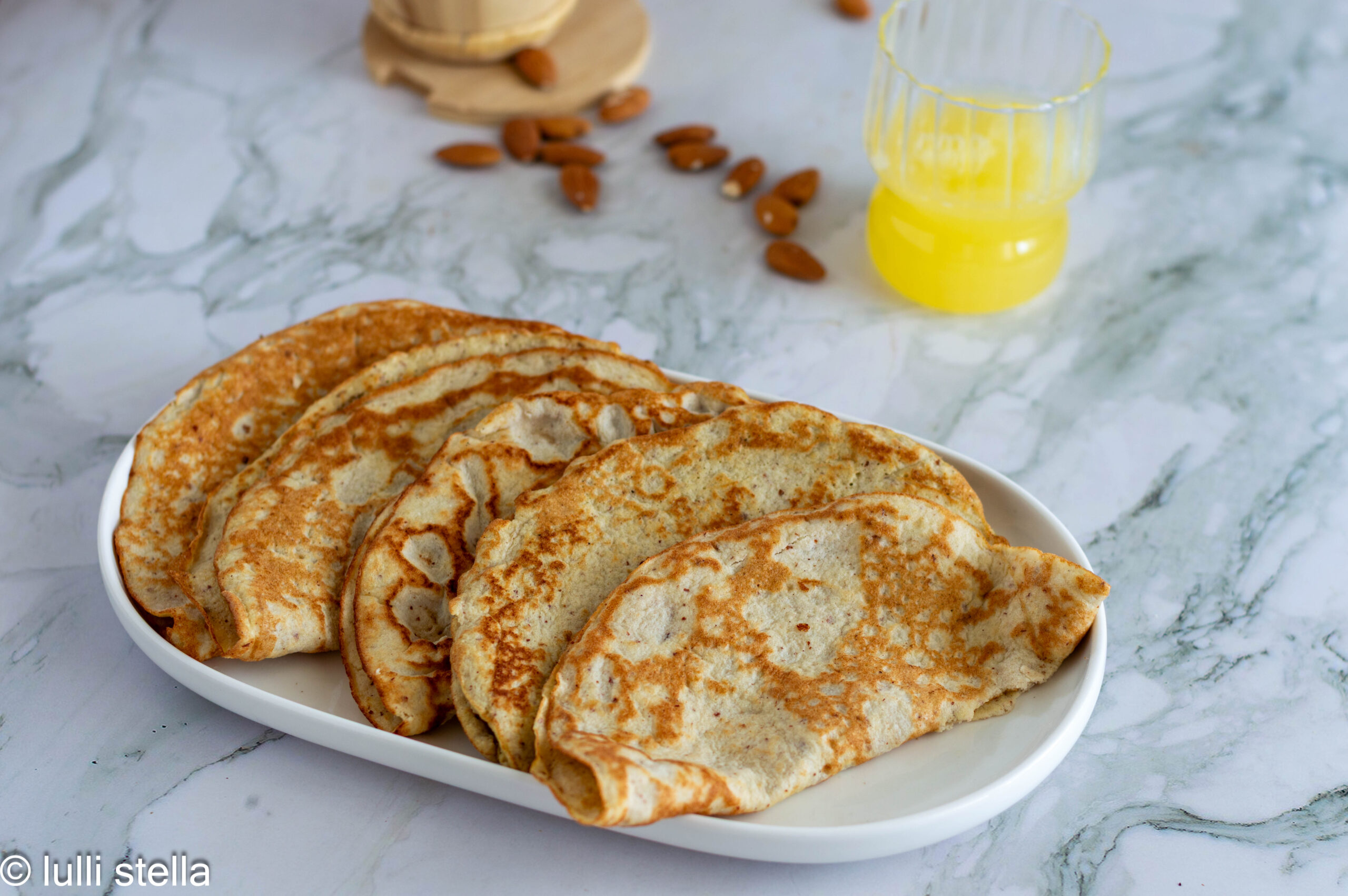 Wrap keto proteico con albumi senza glutine pronto da farcire con ingredienti salati o dolci