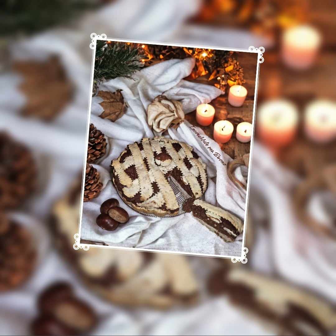 Crostata di castagne e cioccolato fondente, senza glutine e vegana - Blog  di incredibilemabuono