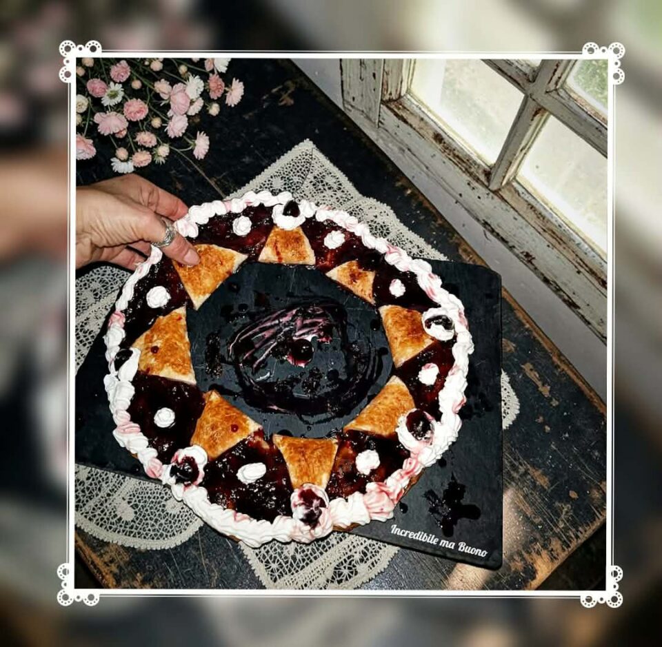 Stella dolce in sfoglia gluten-free e vegan