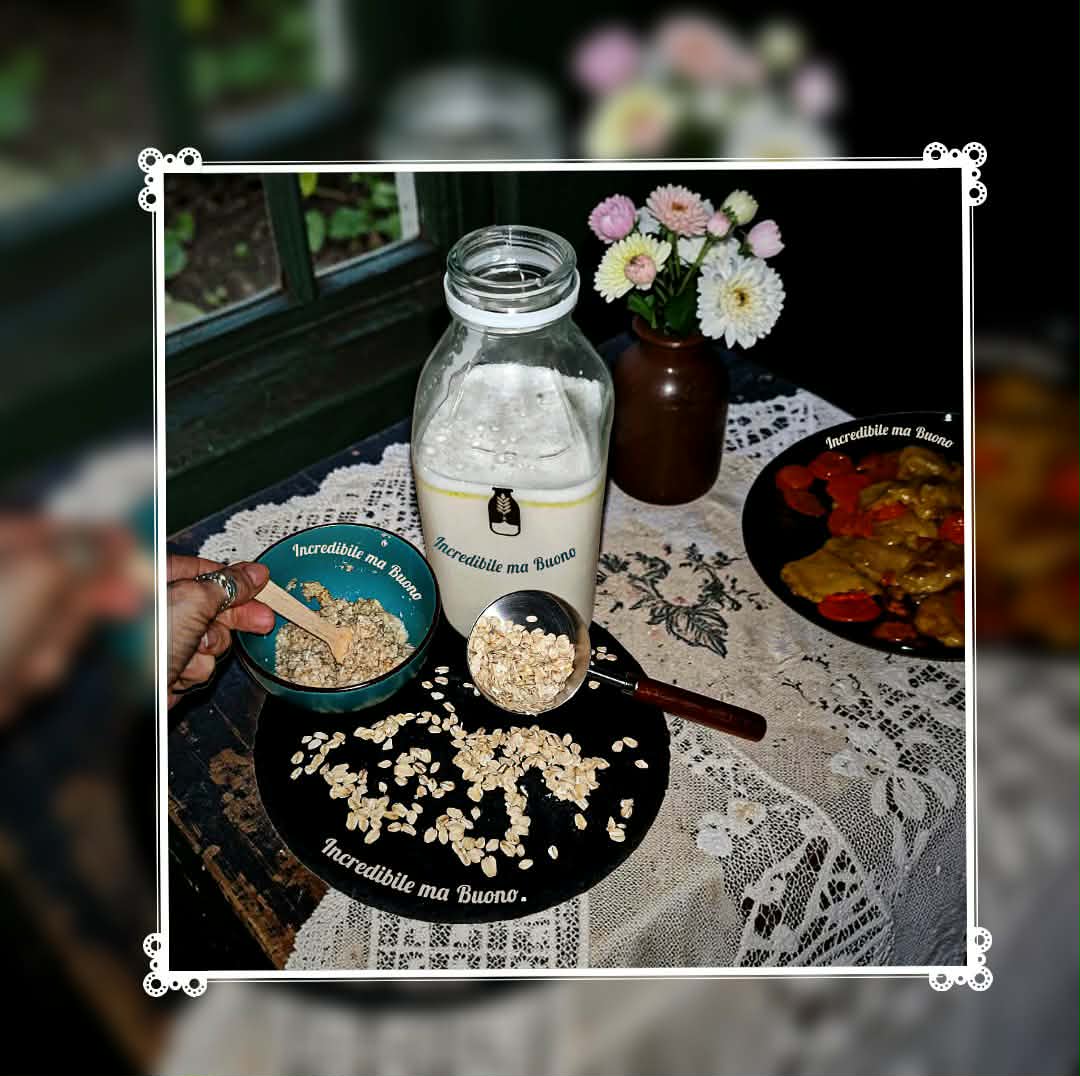 Salsa Mylky con fiocchi d'avena