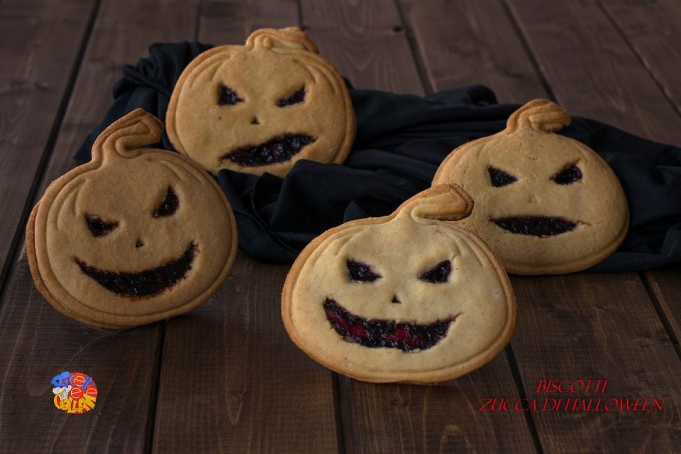 biscotti zucca di halloween