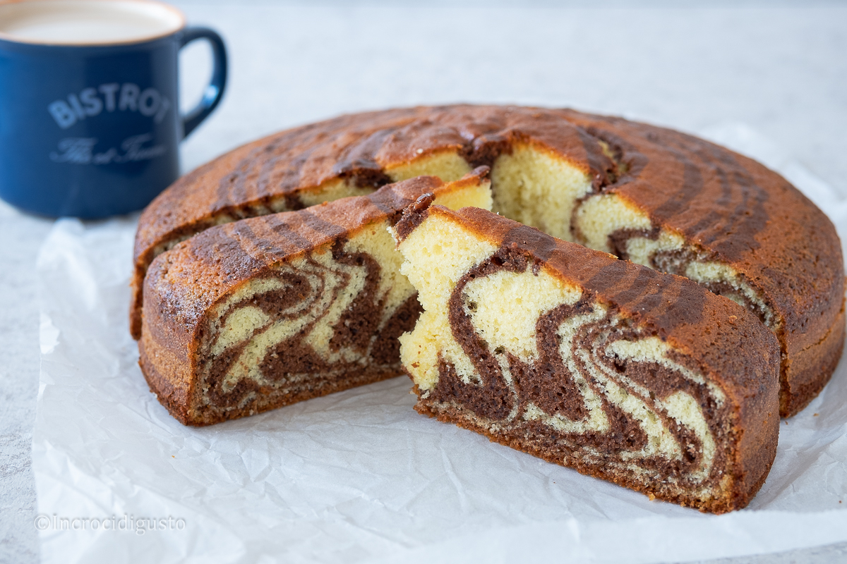 Torta zebrata