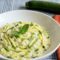 Risotto alle zucchine e formaggio brigante