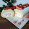 Rotolo panna e fragole senza lattosio