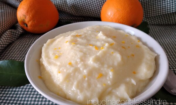 crema pasticcera all’arancia – senza glutine e lattosio