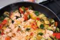 Cous cous  con salmone e verdure