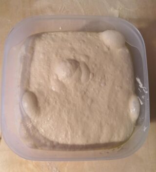 pizza con farina di farro