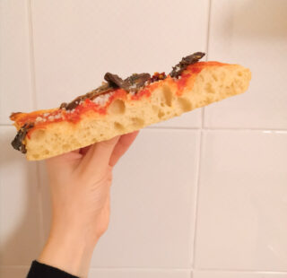 pizza con farina di farro