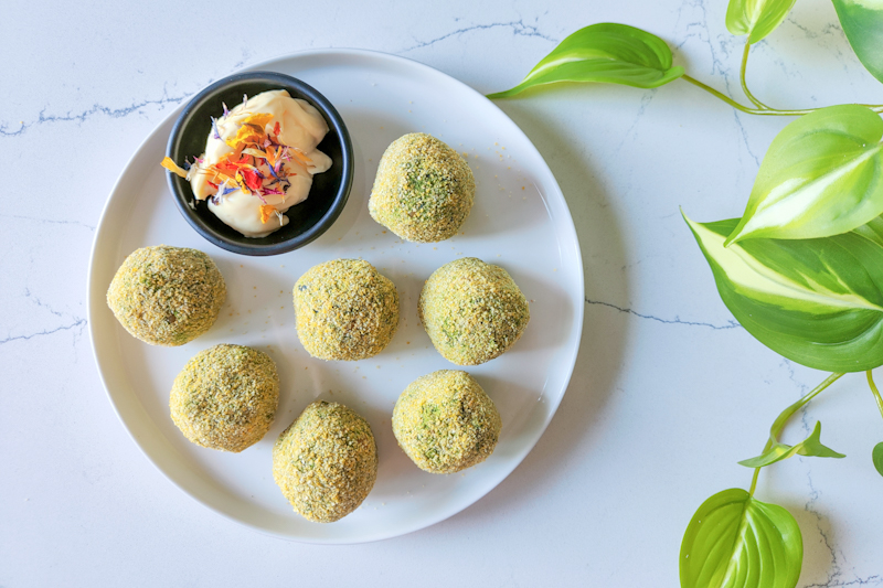 POLPETTE DI CECI E SPINACI VEGANE