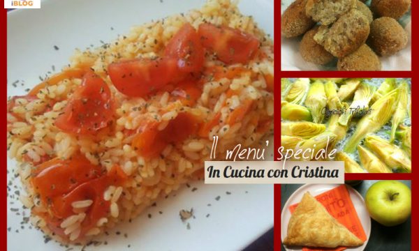 Il menu vegetariano di Cristina Lioci