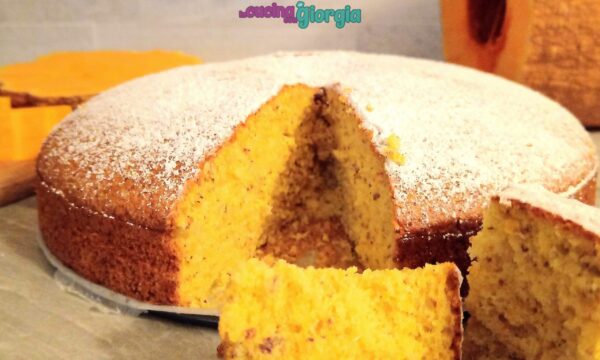 Torta zucca e mandorle