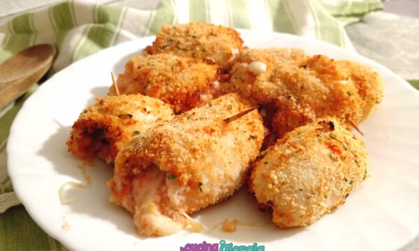 Involtini di pollo alla pizzaiola