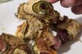 Involtini di zucchine filanti