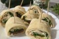 Rotolini di piadina vegetariani