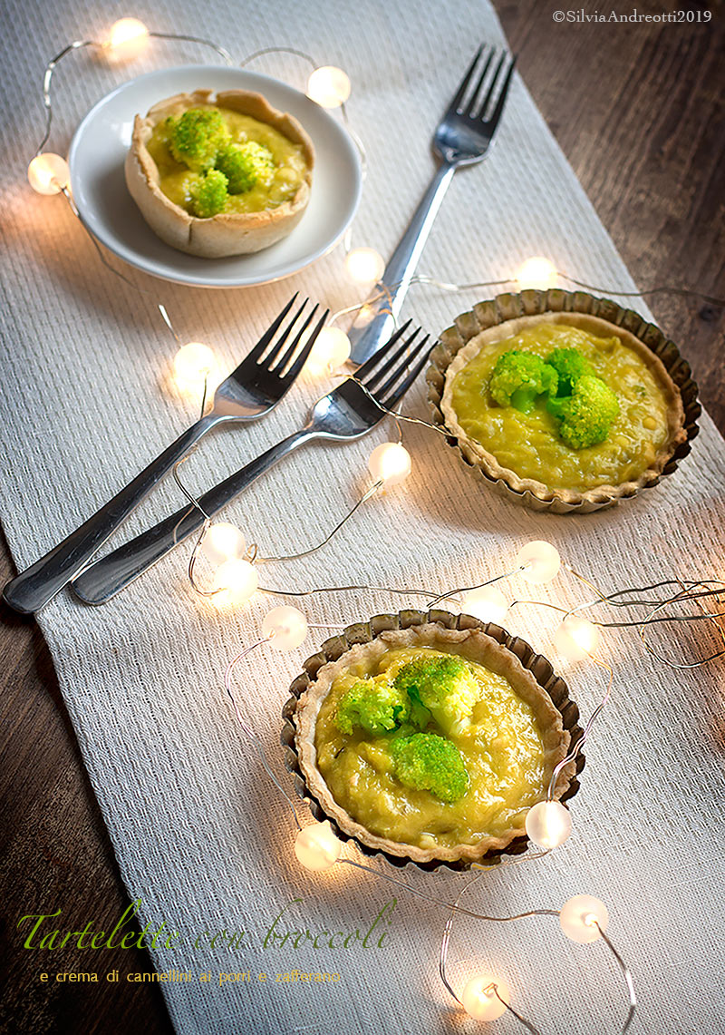 Tartelette con broccoli 