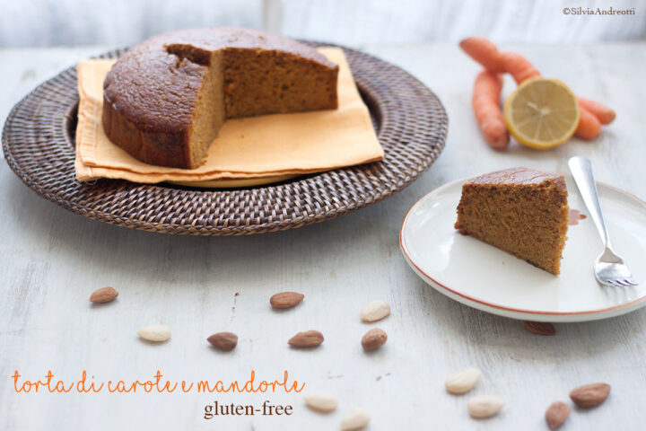 Torta di carote e mandorle senza glutine