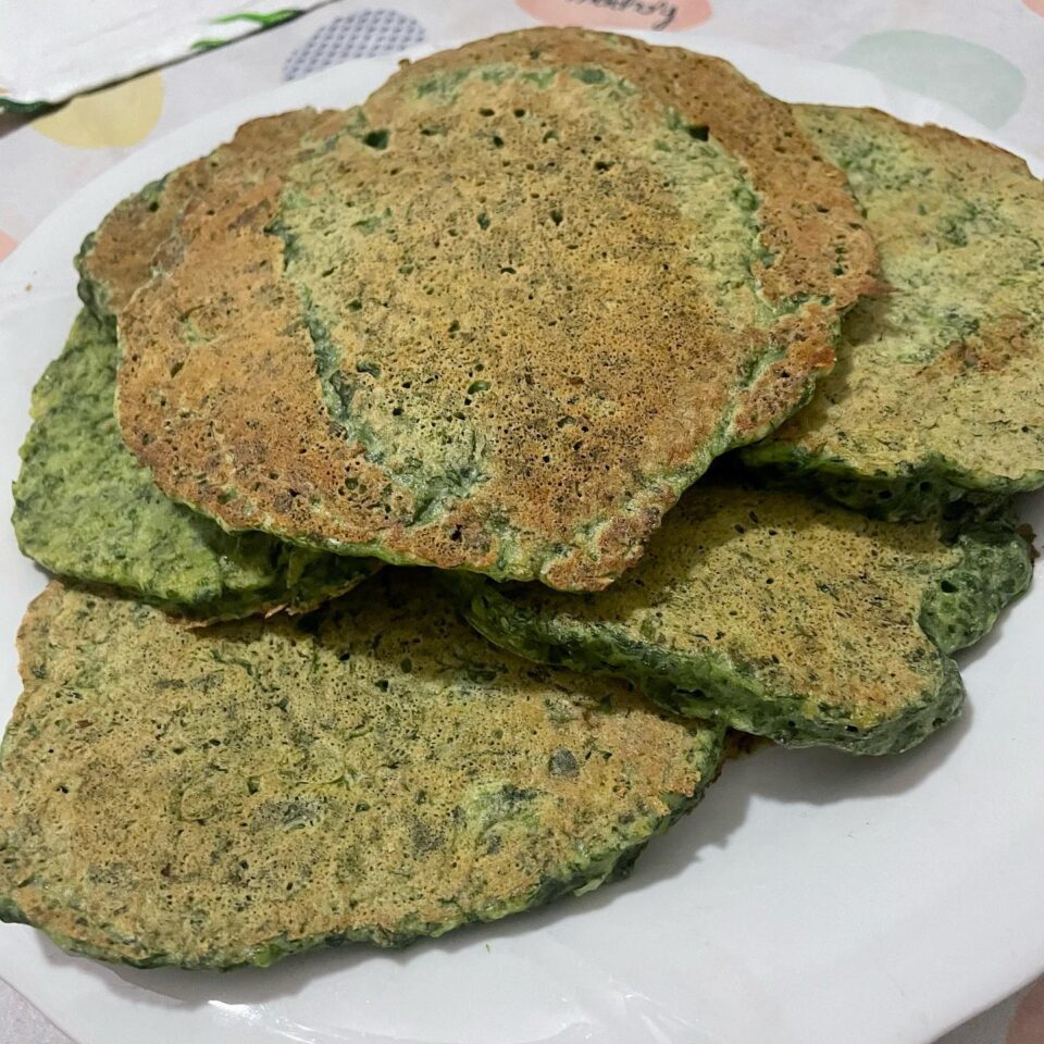 PANCAKES AGLI SPINACI (SENZA LIEVITO) - INCUCINACONLUCONE