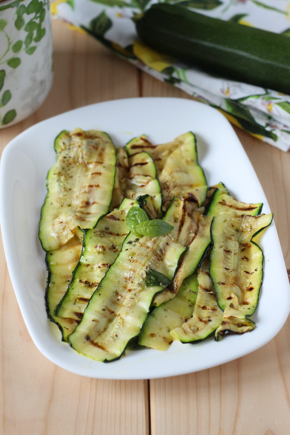zucchine grigliate marinate