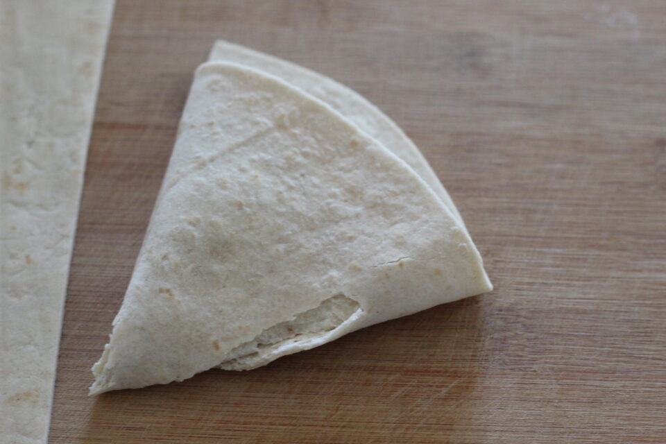 triangolo di piadina