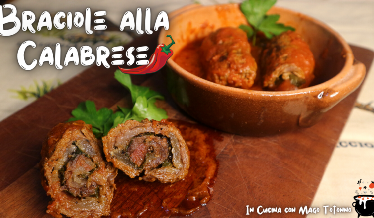 braciole al sugo con carne di vitello