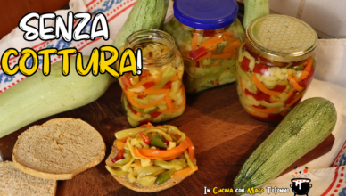 zucchine sott olio alla calabrese