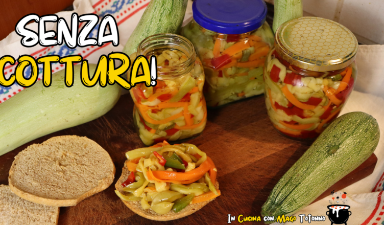 zucchine sott olio alla calabrese