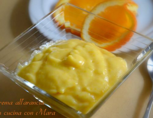 Crema all’arancia | ricetta dolce