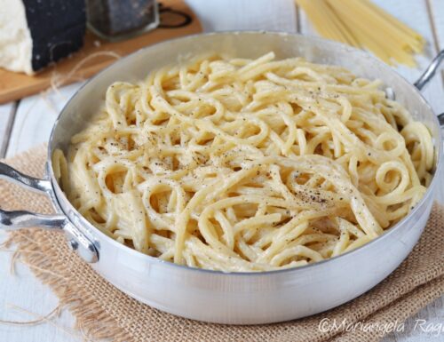 Spaghetti cacio e pepe