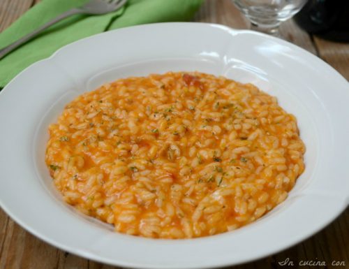 Risotto alla pizzaiola