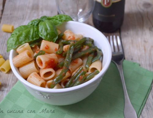 Pasta con fagiolini