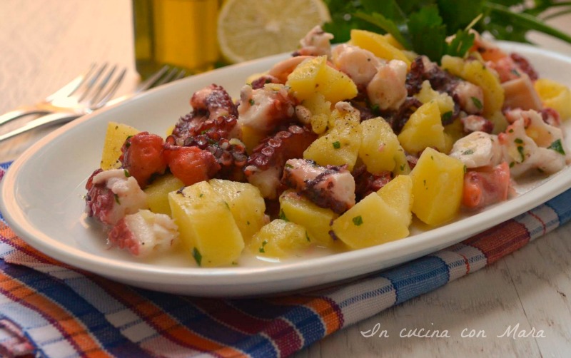 Insalata di polpo e patate