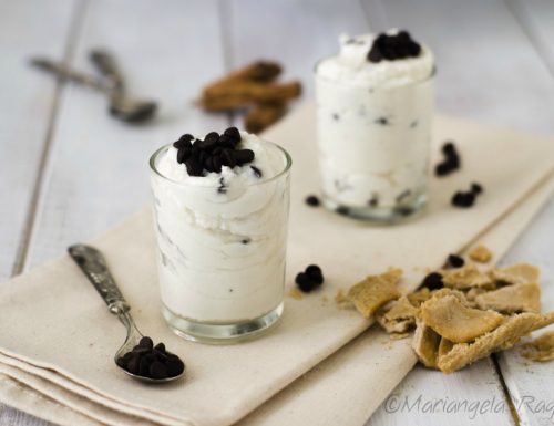 Crema di ricotta e cioccolato