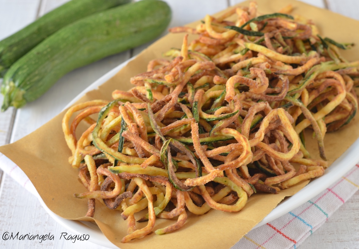 Zucchine fritte alla romana