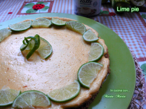 Lime pie, ricetta con latte condensato