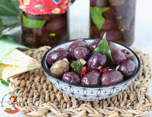 Olive con aceto sott’olio