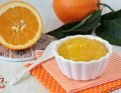 Crema all’arancia senza uova
