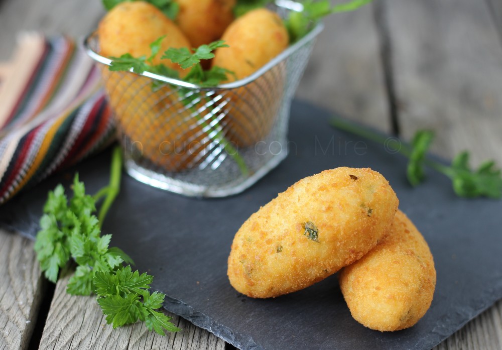 Crocchette di riso e patate