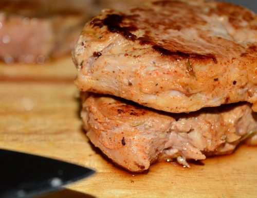 Arista di Maiale con Cipolle Rosse e Panna