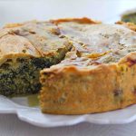 crostata salata con spinaci