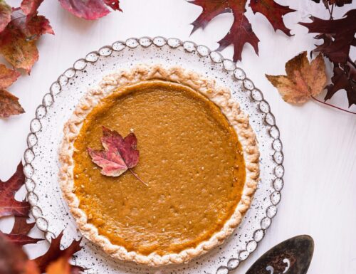 Crostata di Zucca con Cannella Zenzero e Noce Moscata