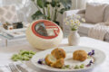 Pallotte Cacio, Pepe e Fave con Fonduta di Formaggio Pecorino Semistagionato Azienda Agricola Gatto