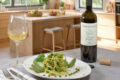 Linguine al Pesto di Piselli Primavera da Servire con 'Campi di Fratta' Pagadebit Fermo Romagna DOC- Celli Vini