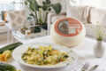 Ravioli Ripieni con Formaggio Pecorino Umbro Semistagionato Azienda Agricola Gatto con Zucchine Fiori di Zucca e Bottarga