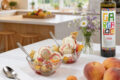 Crumble con Gelato all'Olio Soul Azienda Garga Loca Agri Coolture, Albicocche e Pesche