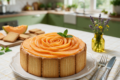 Torta di Biscotti senza cottura con Crema Pasticciera al Melone