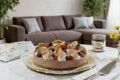 Cheesecake al Formaggio con Crema Keto alle Nocciole e Frollini SoKeto Senza Glutine