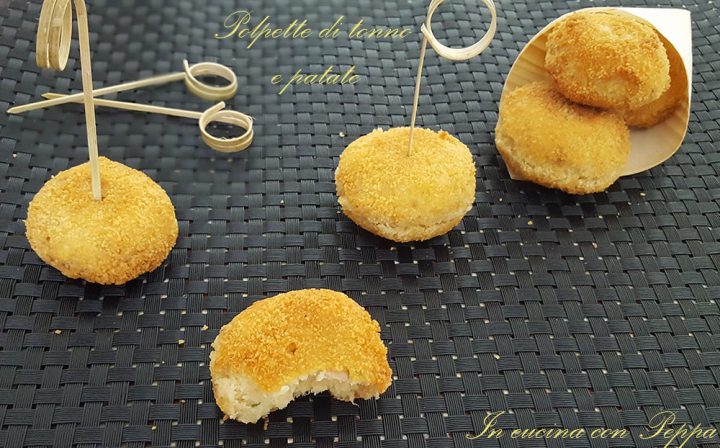 polpette di tonno e patate