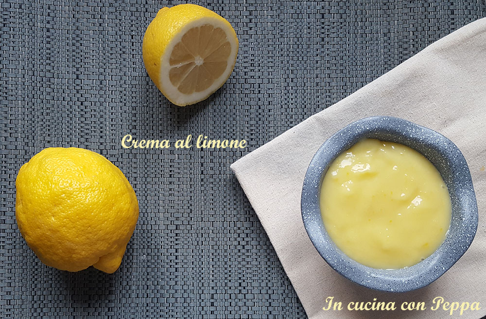 crema al limone bimby