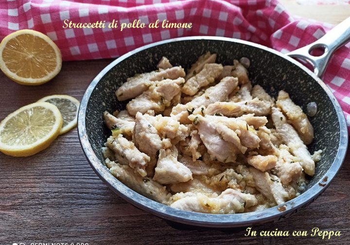straccetti di pollo al limone