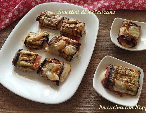 Involtini di melanzane (forno o friggitrice ad aria)